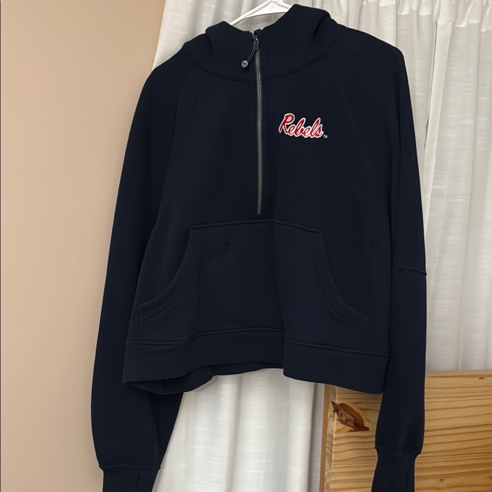 Half Zip Oversized Scuba